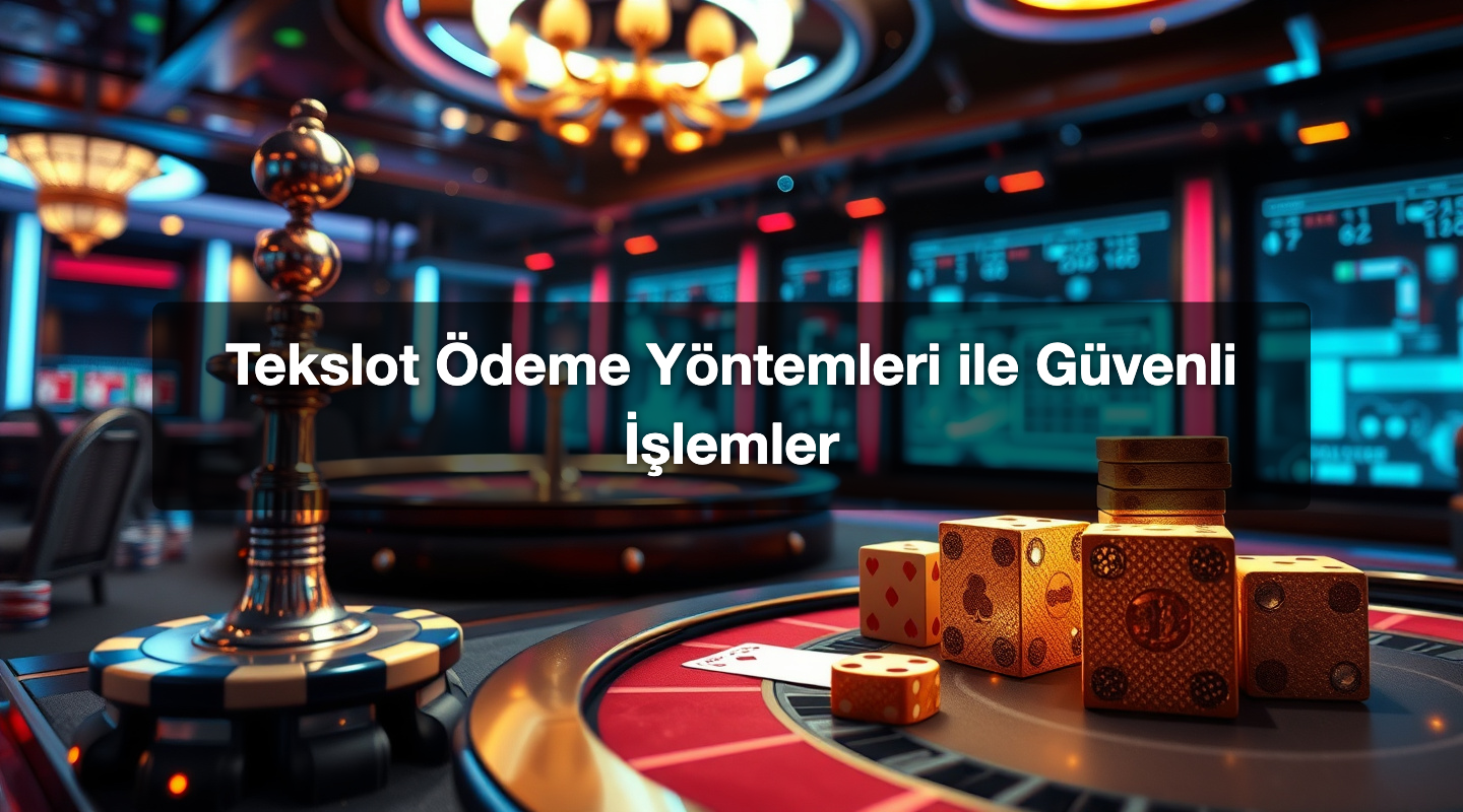Tekslot Ödeme Yöntemleri ile Güvenli İşlemler